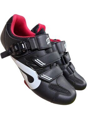 Peloton Cycling Shoes Black &‎ Red Size 43/Men's SZ 10